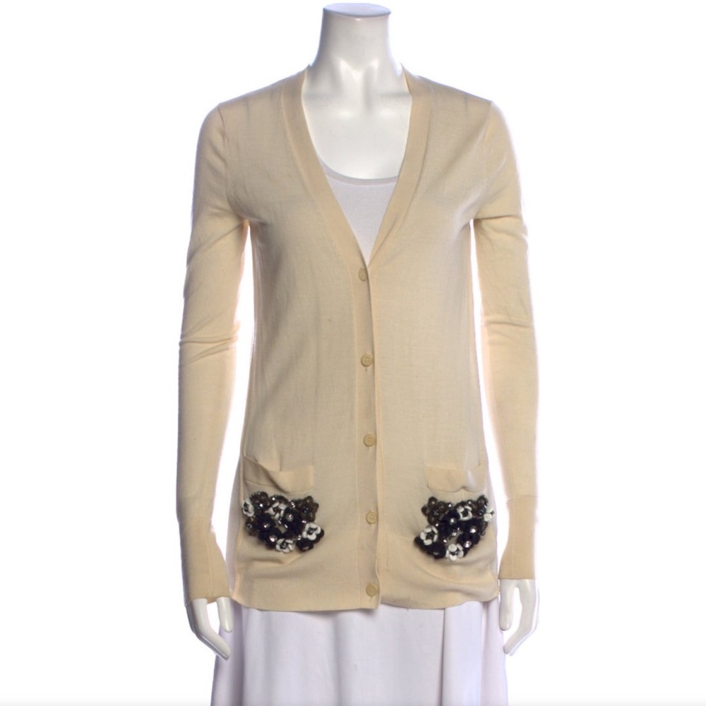 Vera Wang V-Neck Sweater